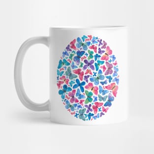 Watercolour Butterflies Mug